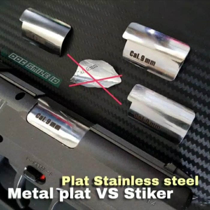 Gambar Stiker Plat Besi Body Colt Defender